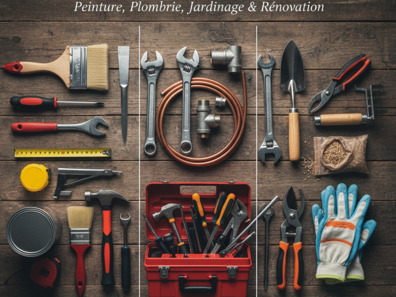 Bricolage, Jardinage et Aide au Déménagement